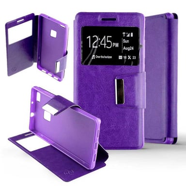 Etui Folio Violet compatible Huawei P10 Lite
