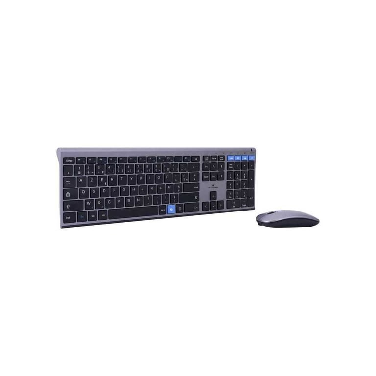 Ensemble Clavier Souris BLUESTORK Pack Grapheme – Sans Fil, AZERTY, Rechargeable - vue 6
