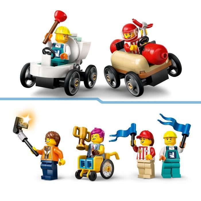 Lego City Zéro Limite: Rampe Pour Bolides De Course 60460 Lego La Boite - vue 3