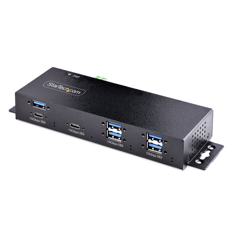 StarTech HUB INDUSTRIEL USB 10GBPS A 7 - vue 2