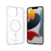 Carcasa antigolpes magnética antibacteriana invisible para Apple iPhone 13 Pro Max, Transparente