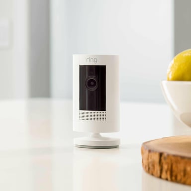 Ring Stick Up Cam Battery Boîte Caméra de sécurité IP Intérieure et extérieure 1920 x 1080 pixels Sur bureau/mural