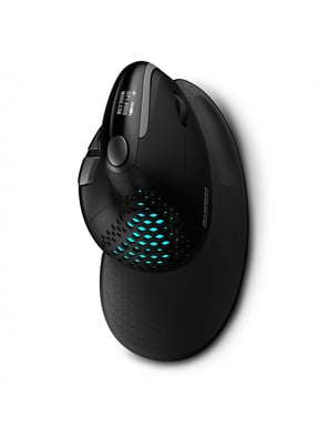 Urban Factory ERGO Max Mouse da ufficio senza fili RF per destrimani + Bluetooth 4000 DPI