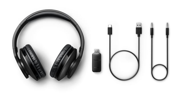 Philips 6000 series TAH6206BK/00 écouteur/casque Écouteurs Sans fil Arceau Musique Bluetooth Noir