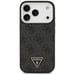 Guess 4G Triangle Logo Custodia MagSafe per iPhone 17 Pro nero argento