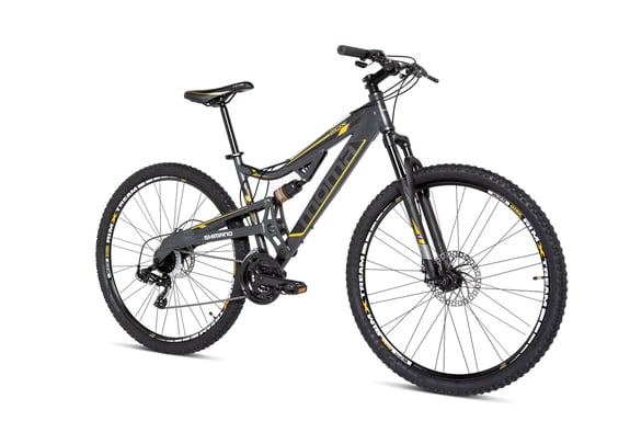 Bicicleta Montaña SHIMANO EQX 27,5'' 5.0 Aluminio, 24v, Doble Freno Disco, Doble Susp.