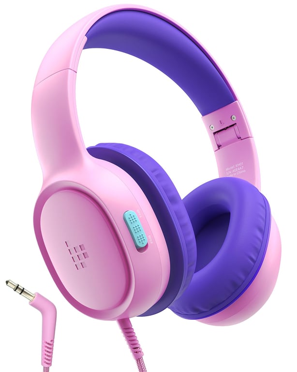 Tronsmart Casque Audio Enfant Casque Enfant Pliable Volume Sûr 8594 DB Casque Musique Enfant Haut Parleurs De 40 Mm Son Et Doux Bandeau Réglable pour 'Apprentissage Et Le Divertissement Neuf - vue 4
