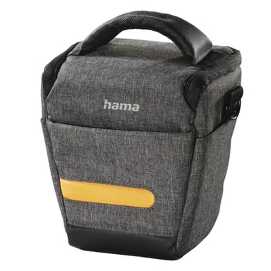 Hama Terra Custodia semirigida Grigio (Hama Terra 110 Colt Camera Case, Belt Loop, Shoulder Strap, Grey, 16 x 10 x 16 cm Compartment)