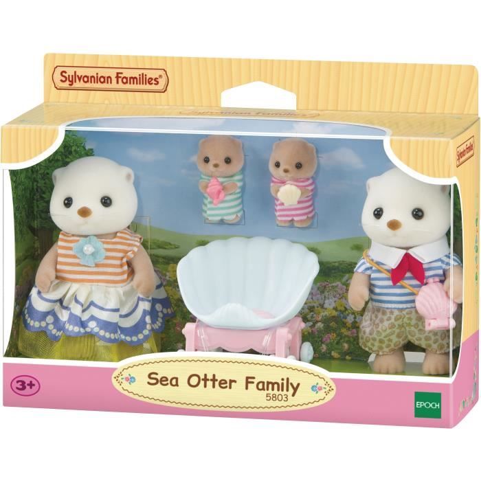 La famille Loutre de mer SYLVANIAN FAMILIES 5803 - vue 7