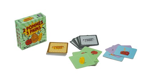 Prétexte 2 pommes 3 pains Jeu d'ambiance Rapidité et observation Dès - vue 3