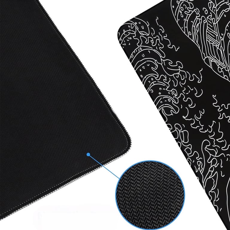 Grand tapis de étendu pour bureau vague Neuf - vue 2