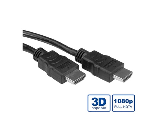 ITB ROS3672 Cavo HDMI 2 m HDMI Tipo A (Standard) Nero