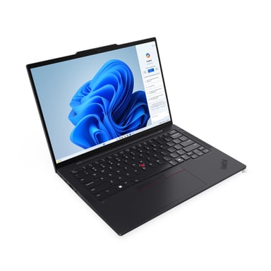 Lenovo ThinkPad T14s Gen 5 Intel Core Ultra 7 155U Portátil 35,6 cm (14'') WUXGA 16 GB LPDDR5x-SDRAM 512 GB SSD Wi-Fi 6E (802.11ax) Windows 11 Pro Francés Negro