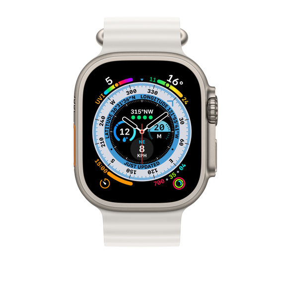 Bracelet Océan pour Apple Watch - Blanc