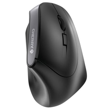 CHERRY MW 4500 Mouse wireless ergonomico, per destrorsi, inclinazione a 45°, nero, USB
