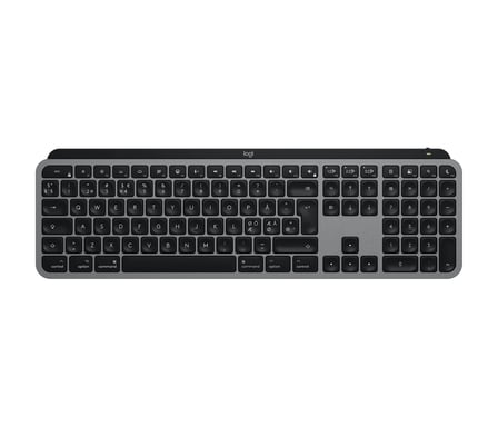 Logitech MX Keys S for Mac teclado Hogar Bluetooth QWERTY Nórdico Gris