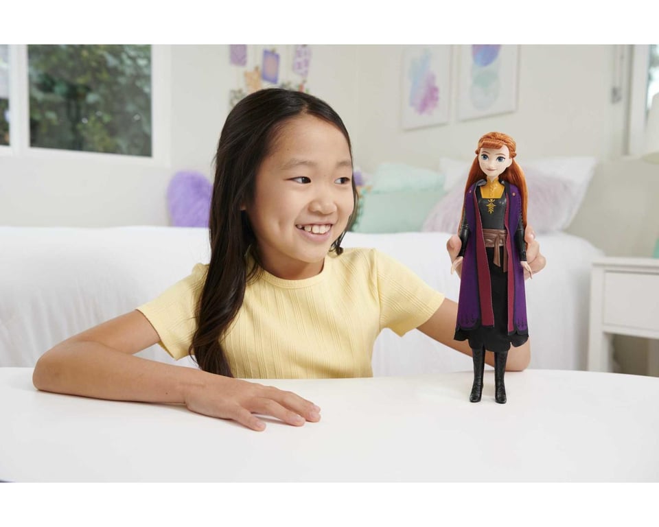 Poupée Disney HLW50 – Anna La Reine des Neiges 2 avec Accessoires - vue 10