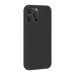 Funda de gel de silicona suave para Apple iPhone 13 Pro Max, negro satinado