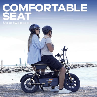 Draisienne Électrique Adulte Thunder 160 – Moteur 1100W - Autonomie Jusqu'a 30 km - Pneu 16'' FATBIKE - Batterie 42V/7,8Ah - Poids 28Kg