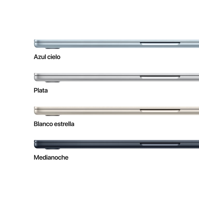 Macbook Air M5 2026 15 RAM Apple GPU 10 ciel QWERTY ES Neuf - vue 4