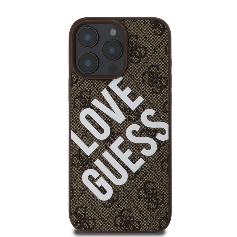 Guess Coque de Protection pour iPhone 16 Pro Max MagSafe Modèle 4G