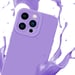 Coque pour Apple iPhone 14 PRO MAX en FLUID VIOLET CLAIR Housse de protection Étui en silicone TPU flexible