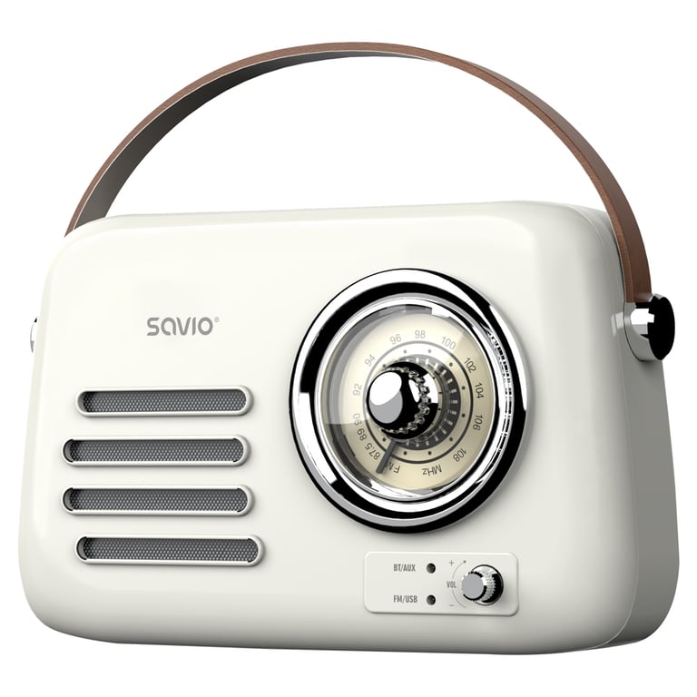 Radio Portable Savio RS-02 – Analogique, Puissance 3 W, USB - vue 2