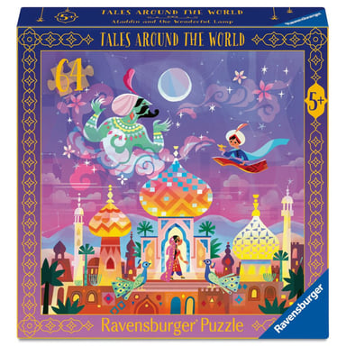 Puzzle Ravensburger da 64 pezzi Aladdin e la lampada meravigliosa