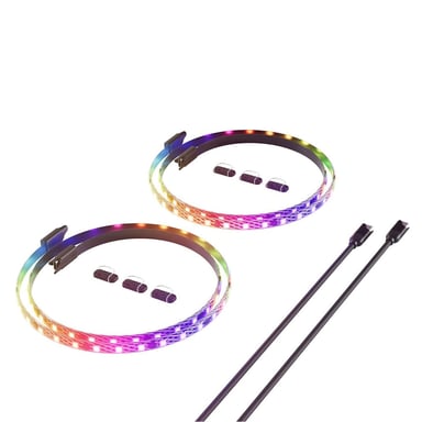 Paquete doble de tiras de luz qRGB Hyte LS30