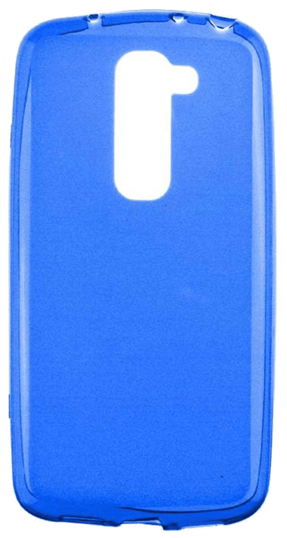 Coque silicone unie compatible Givré Bleu LG Optimus G2 Mini