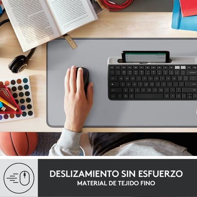 Tappetino da scrivania Logitech serie Studio grigio
