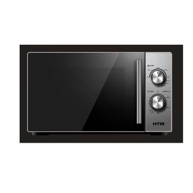 Micro-ondes 700 W en acier inoxydable avec fonction grill