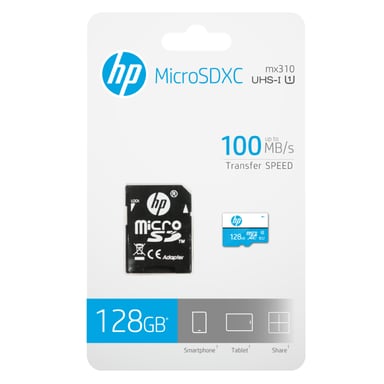 HP HFUD128-1U1BA 128 GB di memoria flash MicroSDXC UHS-I Classe 10