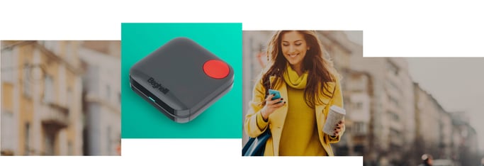 Tracker Beghelli Salvalavita Pocket GSM Personale Nero