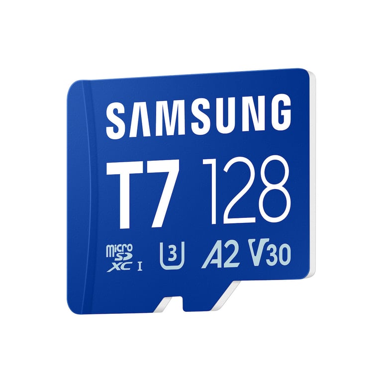 Carte memoire Samsung 128Go Micro-SD T7 MB-MB128T/WW - Neuf