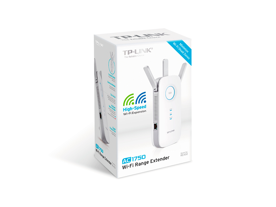 TP-Link AC1750 Répéteur réseau Blanc 10, 100, 1000 Mbit/s - Neuf