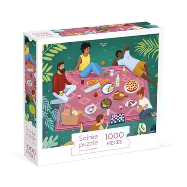 Puzzle Picnic de Amigos - 1000 Piezas para Adultos y Adolescentes