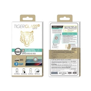 Vidrio templado antibacteriano Tiger Glass Plus Oppo Find X3 Neo