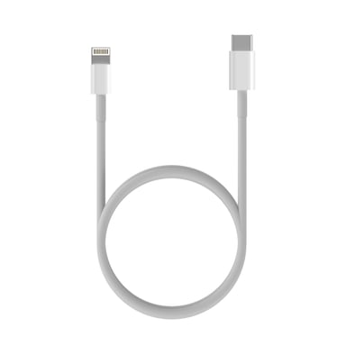 AISENS A102-0543 cable Lightning 0,5 m Blanco