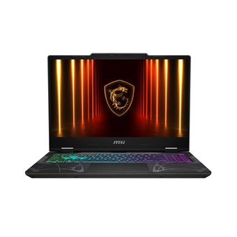 Portátil gaming Msi Cyborg 15 B2RWFKG 260FR Intel Core i7 16GB RAM 512GB SSD Nvidia GeForce RTX 5060 Negro