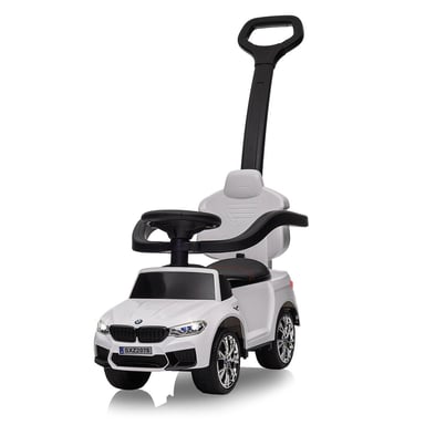 Auto Spinta BMW M5 Bianca 2 in 1 con Musica e Luci LED