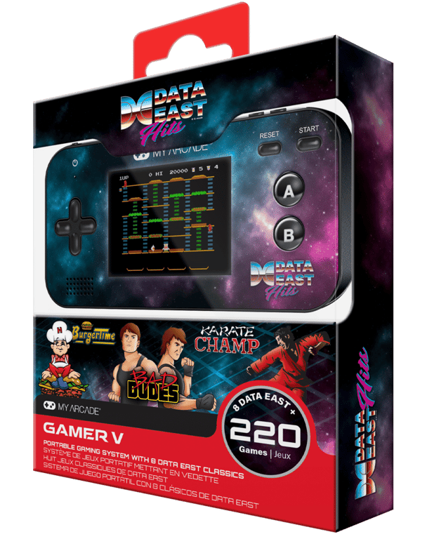 Console rétrogaming My Arcade Gamer V Portable Gaming System avec Data East Classics - vue 2