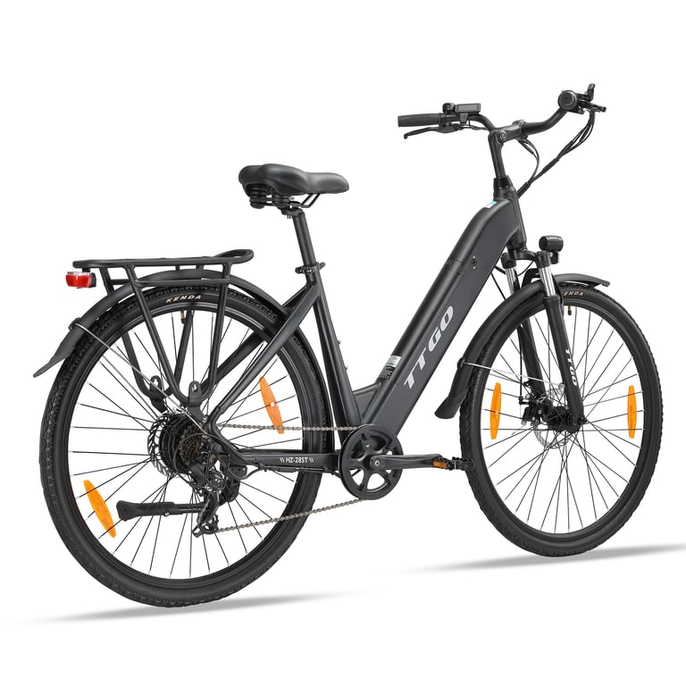 Vélo électrique TTGO HZ 28ST pour adulte 28 Step thru Commuter City Ebike Moteur Batterie 36V 20Ah Neuf - vue 2