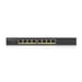 Zyxel GS1900-8HP v3 PoE Gestionado L2 Gigabit Ethernet (10/100/1000) Energía sobre Ethernet (PoE) Negro