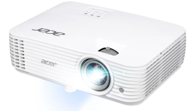 Acer Basic P1557Ki Projecteur à focale standard 4500 ANSI lumens DLP 1080p (1920x1080) Compatibilité 3D Blanc - Neuf Blanc - vue 3