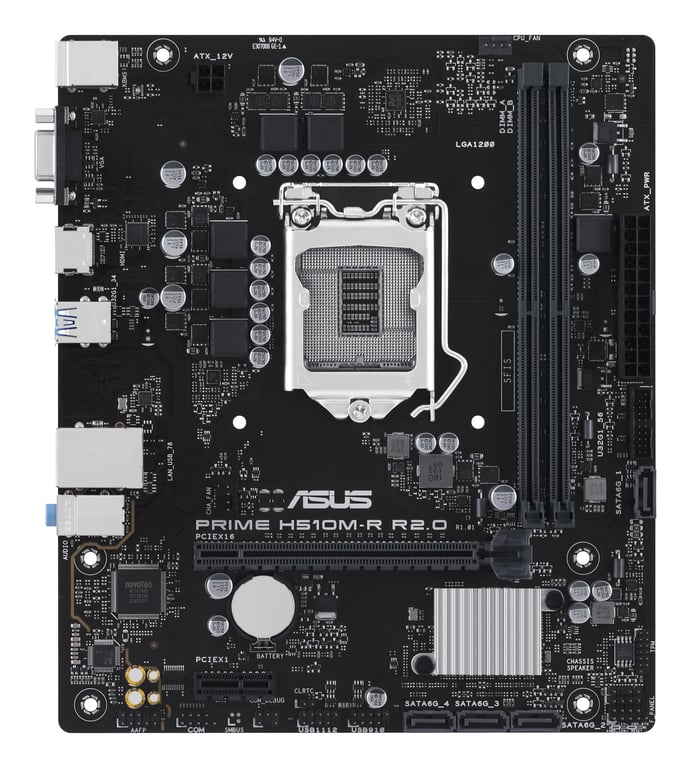 Asus Prime H510m r R2.0 si Lga1200 Matx - vue 2