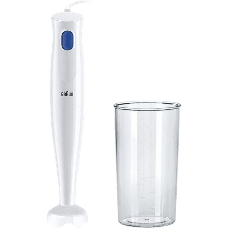 Blender plongeant Braun MultiQuick 1 MQ 10.001P 450W Bleu/Blanc - Neuf