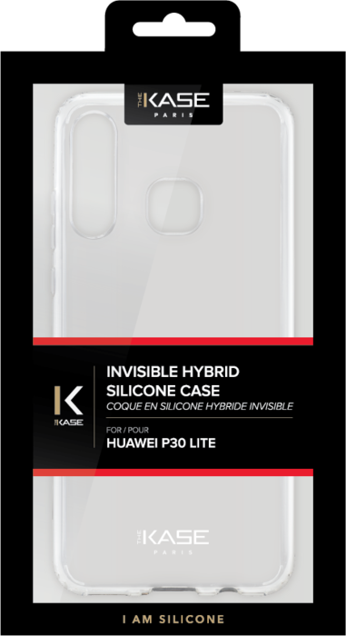 Coque hybride pour invisible Huawei P30 lite, Transparente