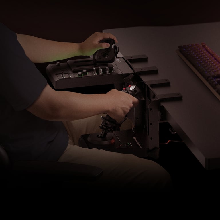 Hori Hotas Flight Control System & Mount Pour Pc - vue 5