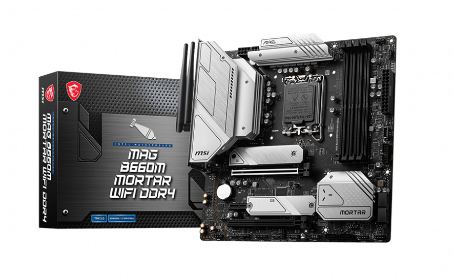 Msi Mag B660M Mortar WiFi Ddr4 Intel B660 Lga 1700 Micro Atx